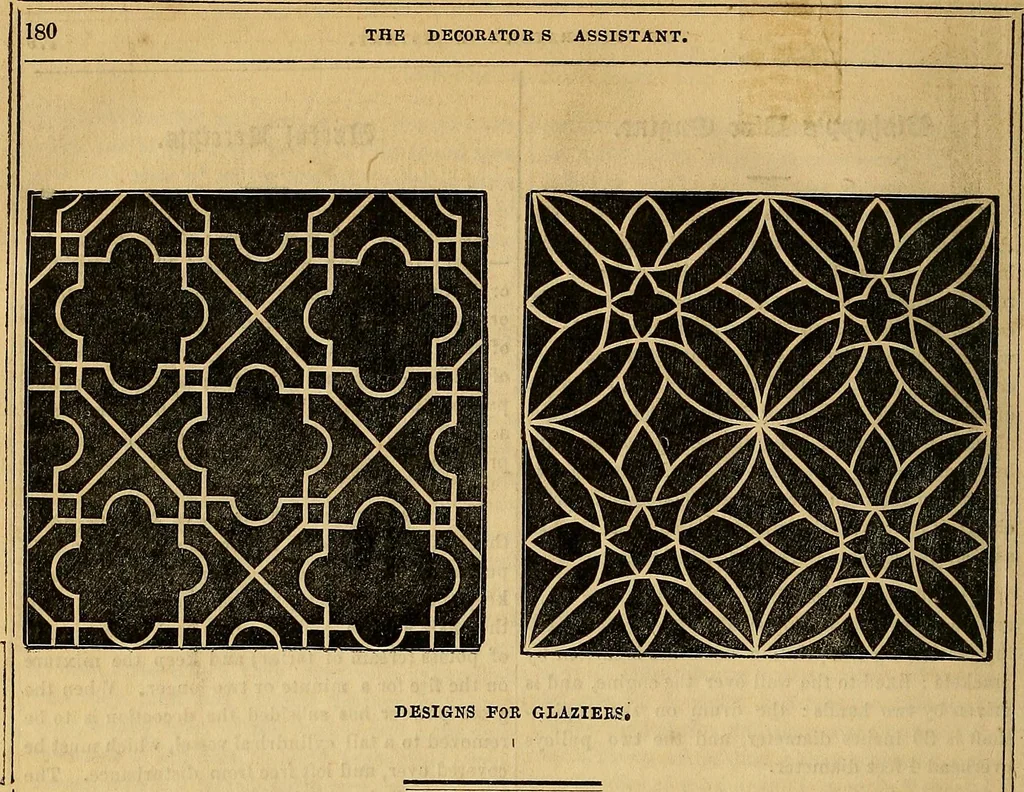 An illustration from The Decorator's assistant, 1847, leaf 853
