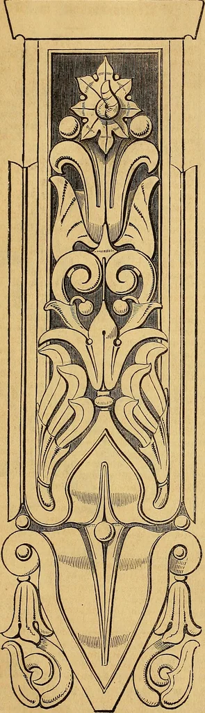 An illustration from The Decorator's assistant, 1847, leaf 94