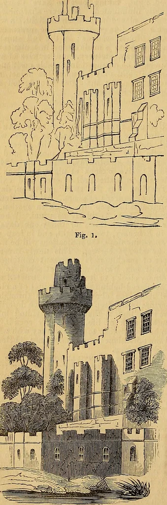 An illustration from The Decorator's assistant, 1847, leaf 99