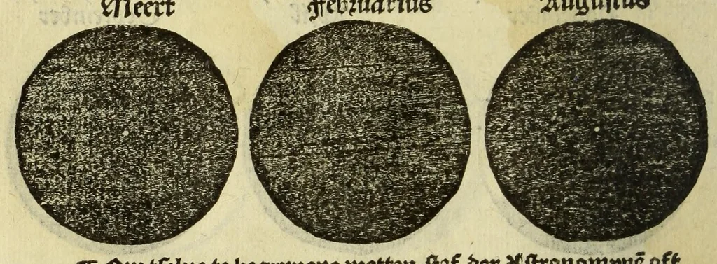 An illustration from De cosmographie va[n] Pe. Apianus. En[n] hoeme[n] de carten der lantscape[n] maect va[n] Ge[m]ma Phrysio bescreue[n], allen co[n]stigen en[n] subty len minsche[n] ter liefde[n] nu ierst in duytsche gesedt, 1537, leaf 40