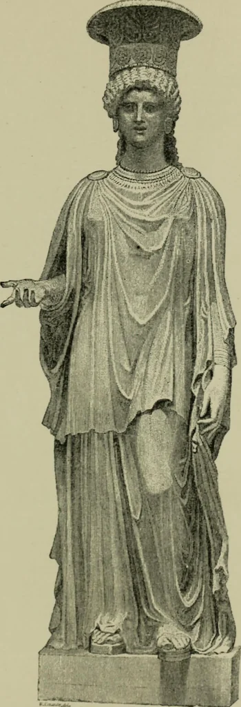 An illustration from The decrees of Memphis and Canopus, 1904, leaf 107