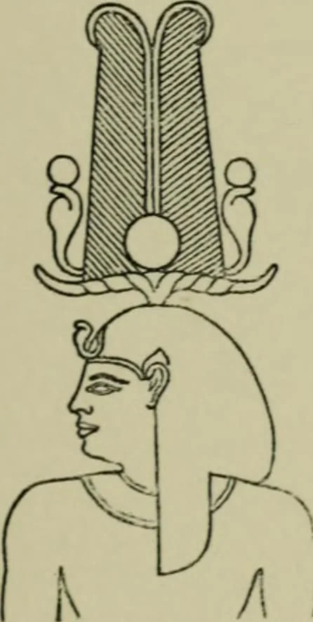 An illustration from The decrees of Memphis and Canopus, 1904, leaf 45