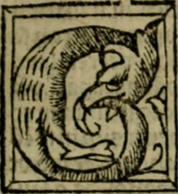 An illustration from Decretales dñi pape Gregorij noni : accurata diligetia nouissime post alias oes ipressiones [atque] pluribus cu exemplarib[us] emedate, aptissimisq[ue] imaginib[us] exculte : cu multiplicibus rep[er]torijs antiq[ui]s [et] de nouo factis ad materias quascuq[ue] inueniedas amplissimis : additis casibus Bernardi qui fruge [et] vtilitatem maximã studentibus exhibebunt, 1528, leaf 6