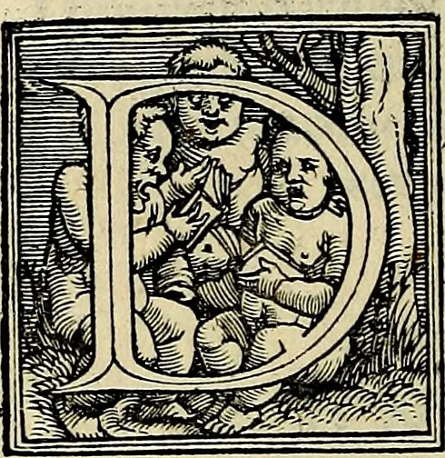 An illustration from De deis gentivm, varia & multiplex historia, in qua simul de eorum imaginib. & cognominib. agitur, vbi plurima etiâ hactenus multis ignota explicantur, & pleraque clarius tractantur, 1548, leaf 603