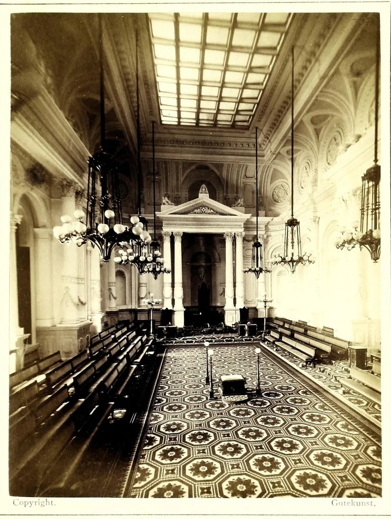 An illustration from Dedication memorial of the new masonic temple, Philadelphia, September 26th, 29th, 30th, 1873, 1875, leaf 115