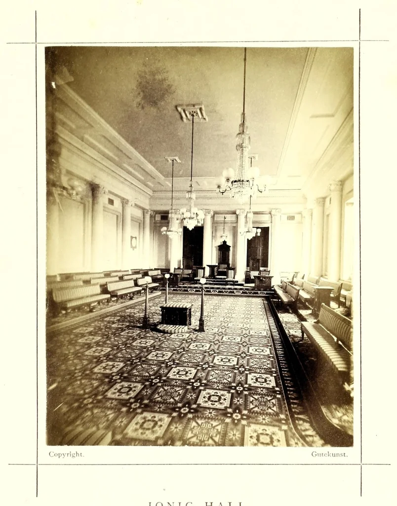 An illustration from Dedication memorial of the new masonic temple, Philadelphia, September 26th, 29th, 30th, 1873, 1875, leaf 221