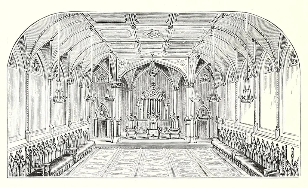 An illustration from Dedication memorial of the new masonic temple, Philadelphia, September 26th, 29th, 30th, 1873, 1875, leaf 246