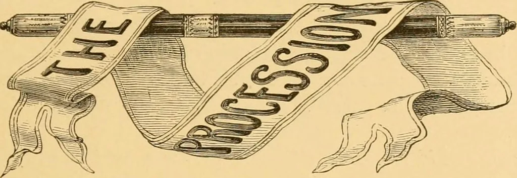 An illustration from Dedication memorial of the new Masonic temple, Boston, 1868, leaf 104