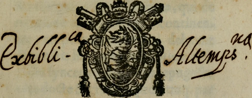 An illustration from De expvngendis haereticorvm propriis nominibus etiam de libris qui de religione ex professo nontractant. Adiecta est Iohan, 1576, leaf 4