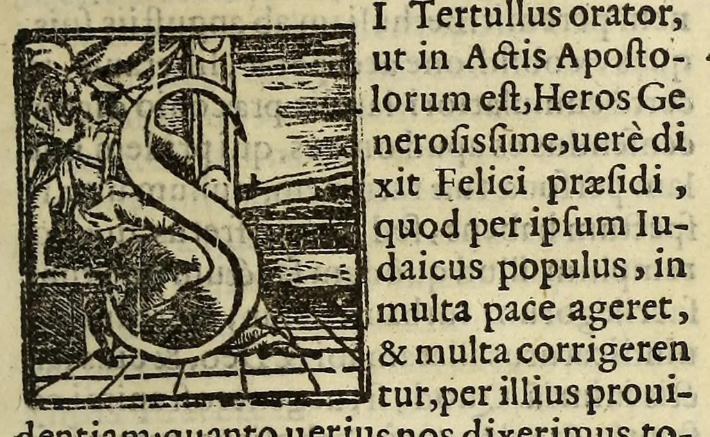 An illustration from De extremo dei iudicio, et Indorum vocatione libri II., 1569, leaf 7