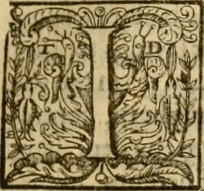 An illustration from A Defence of the Reformed Catholicke of M. W. Perkins, lately deceased, against the bastard Counter-Catholicke of D. Bishop, Seminary Priest, 1611, leaf 20