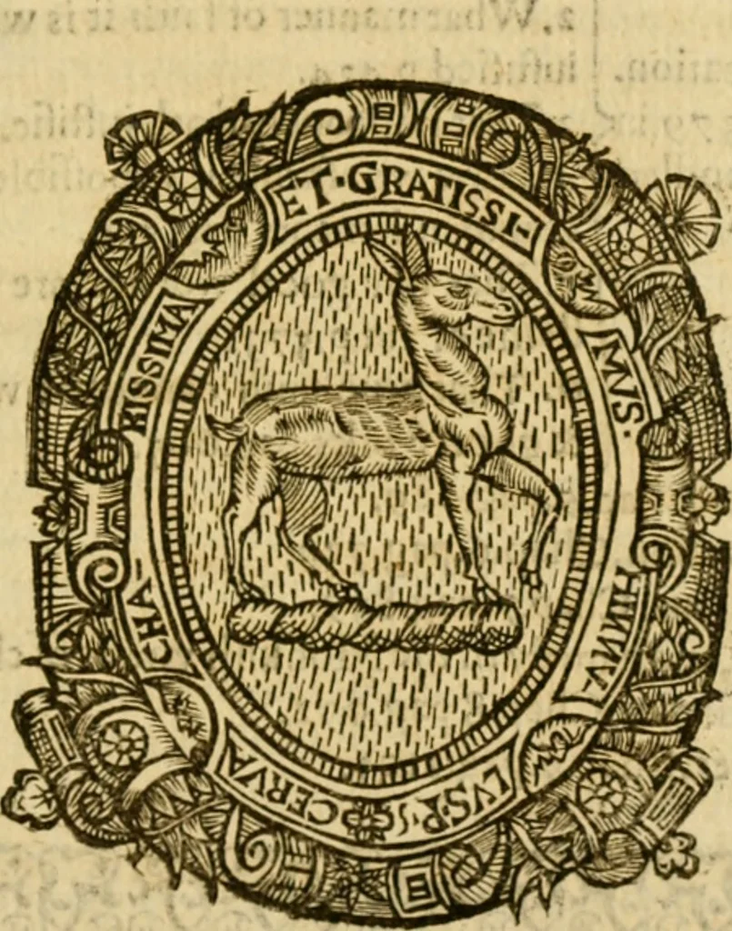 An illustration from A Defence of the Reformed Catholicke of M. W. Perkins, lately deceased, against the bastard Counter-Catholicke of D. Bishop, Seminary Priest, 1611, leaf 274