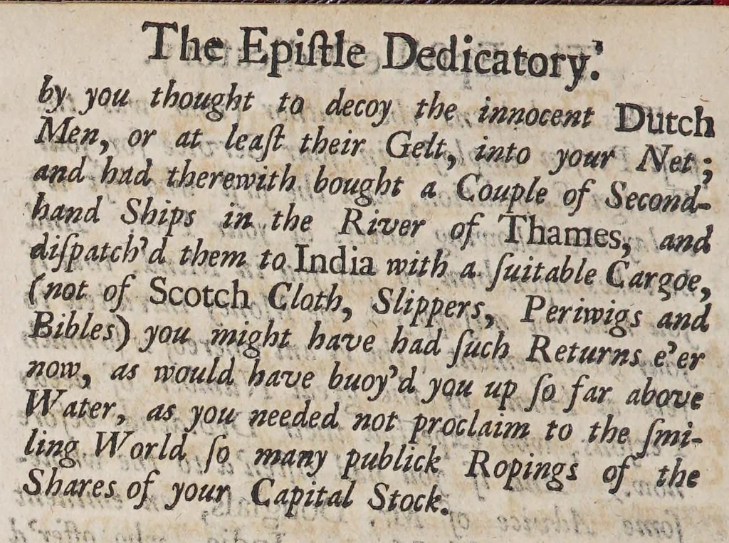 An illustration from A defence of the Scots abdicating Darien: : Including and answer to the Defence of the Scots settlement there., 1700, leaf 10