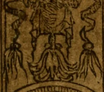 An illustration from A defence of the true and catholike doctrine of the sacrament of the body and bloud of our sauiour Christ : with a confutation of sundry errors concernyng the same, grounded and stablished upon Godes holy woorde & approved by ye consent of the moste auncient doctors of the churche, 1550, leaf 6