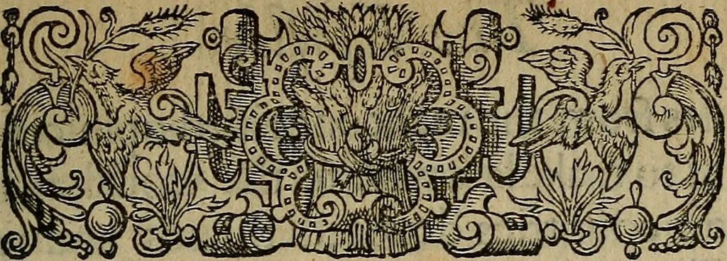 An illustration from A defensative against the plague : contayning two partes or treatises : the first, shewing the meanes how to preserue vs from the dangerous contagion thereof : the second, how to cure those that are infected therewith : whereunto is annexed a short treatise of the small poxe : shewing how to gouerne and helpe those that are infected therewith, 1593, leaf 8