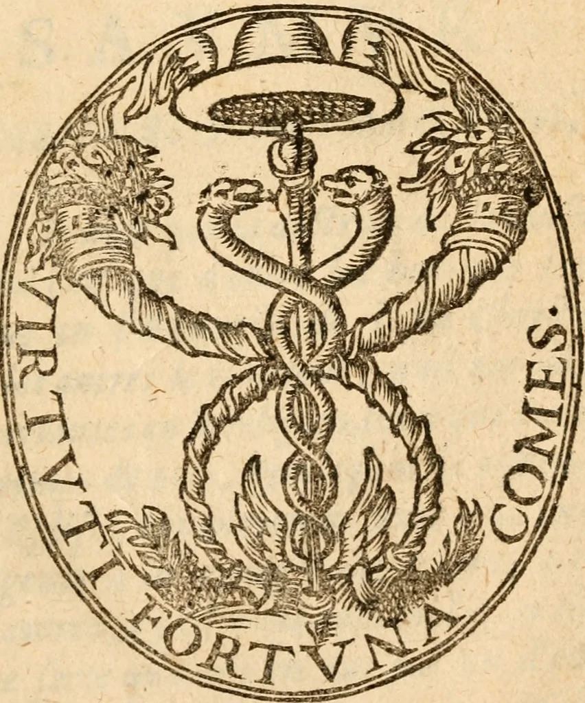 An illustration from Defense de la doctrine de Calvin : sur le suiet de l'election et de la reprobation, 1644, leaf 8