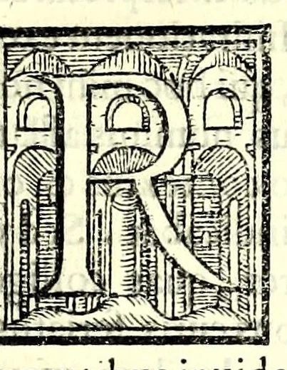 An illustration from De fvrtivis literarvm notis, vulgo, De ziferis libri IIII, 1563, leaf 13