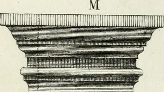 An illustration from Degli anfiteatri e particolarmente del Flavio di Roma, di quello d' Italica nella Spagna, e di quello di Pola nell' Istria, 1788, leaf 110