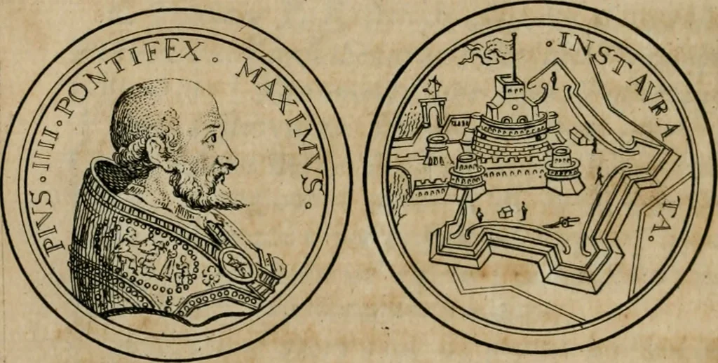 An illustration from Degli avanzi dell'antica Roma : opra [sic] postuma, 1739, leaf 167