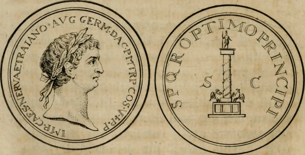 An illustration from Degli avanzi dell'antica Roma : opra [sic] postuma, 1739, leaf 179