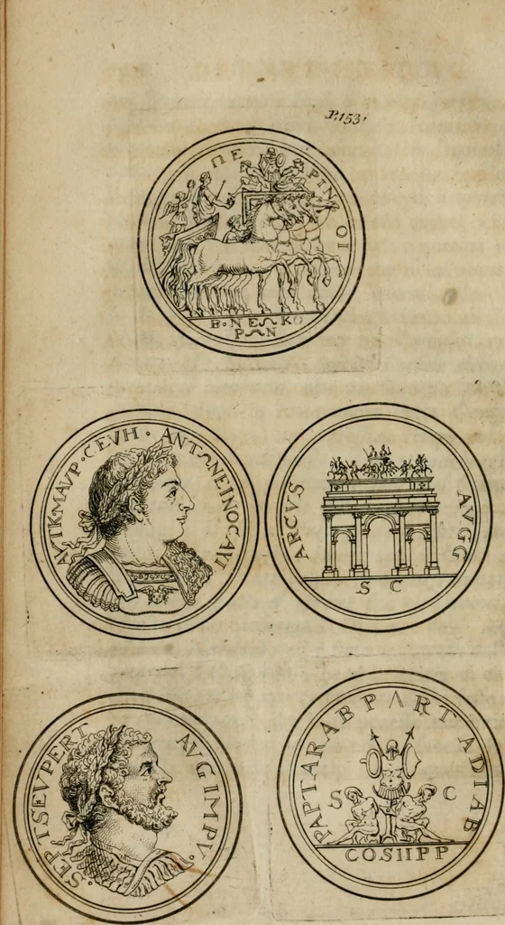 An illustration from Degli avanzi dell'antica Roma : opra [sic] postuma, 1739, leaf 191