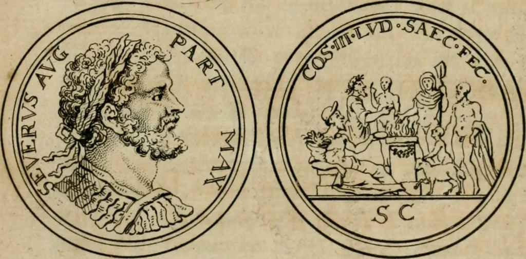 An illustration from Degli avanzi dell'antica Roma : opra [sic] postuma, 1739, leaf 197
