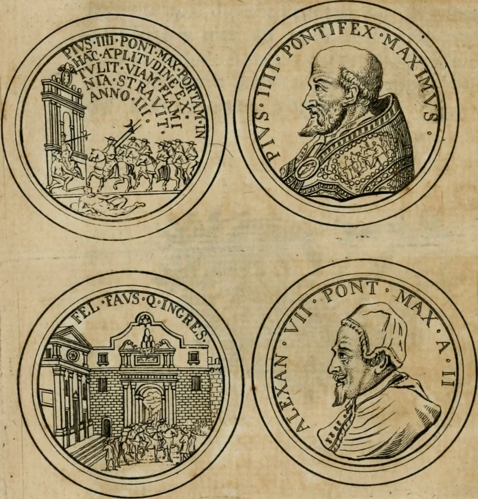 An illustration from Degli avanzi dell'antica Roma : opra [sic] postuma, 1739, leaf 21