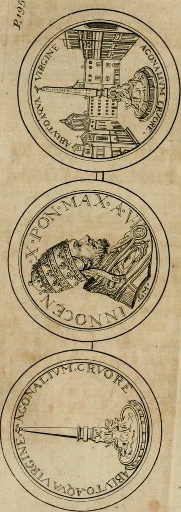 An illustration from Degli avanzi dell'antica Roma : opra [sic] postuma, 1739, leaf 241