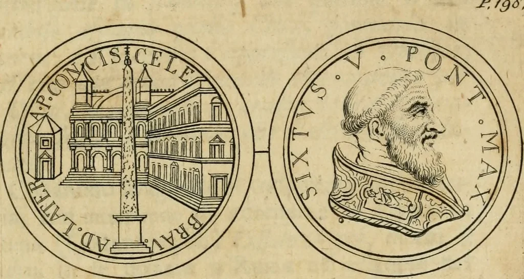 An illustration from Degli avanzi dell'antica Roma : opra [sic] postuma, 1739, leaf 246