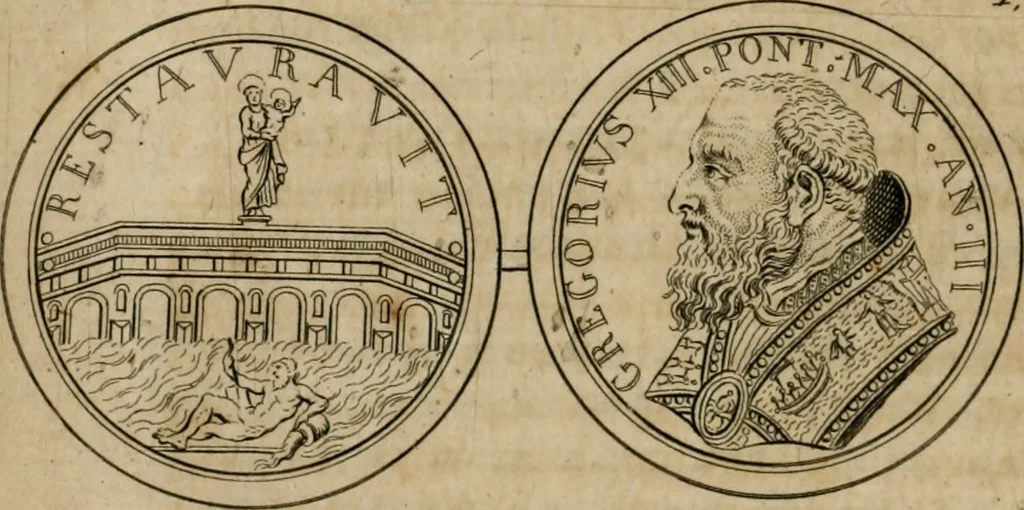 An illustration from Degli avanzi dell'antica Roma : opra [sic] postuma, 1739, leaf 341