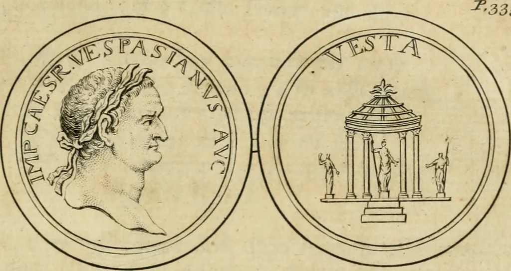 An illustration from Degli avanzi dell'antica Roma : opra [sic] postuma, 1739, leaf 400