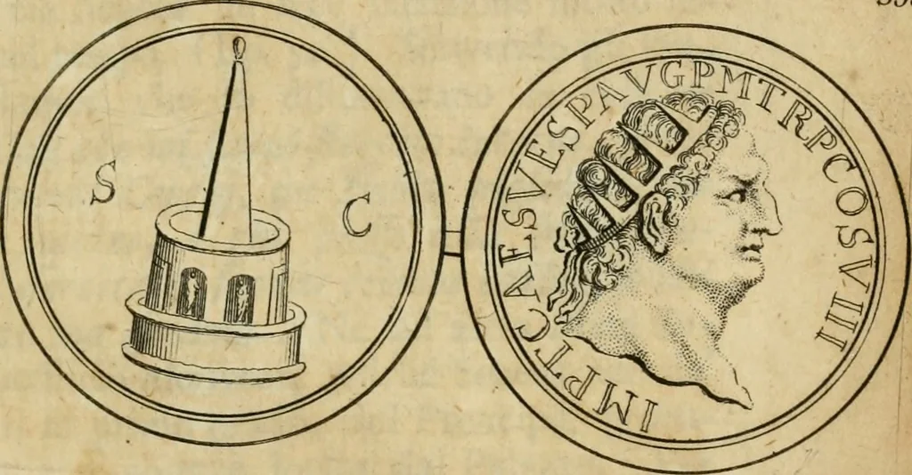 An illustration from Degli avanzi dell'antica Roma : opra [sic] postuma, 1739, leaf 428