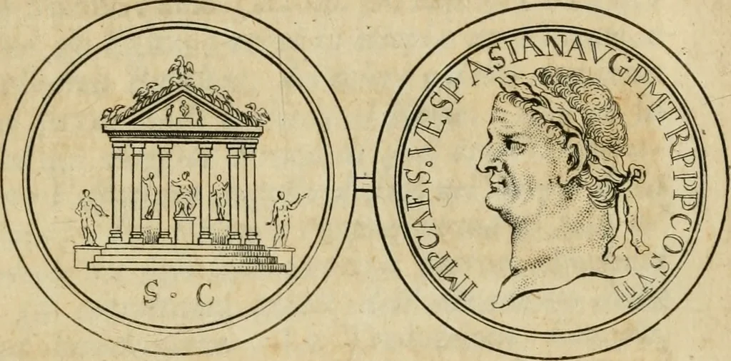 An illustration from Degli avanzi dell'antica Roma : opra [sic] postuma, 1739, leaf 78