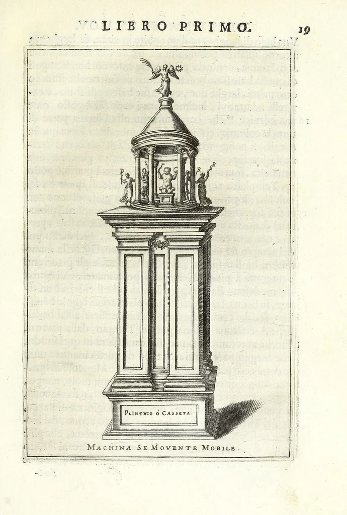 An illustration from De gli avtomati, ouero, Machine se moventi, libri duo, 1589, leaf 41