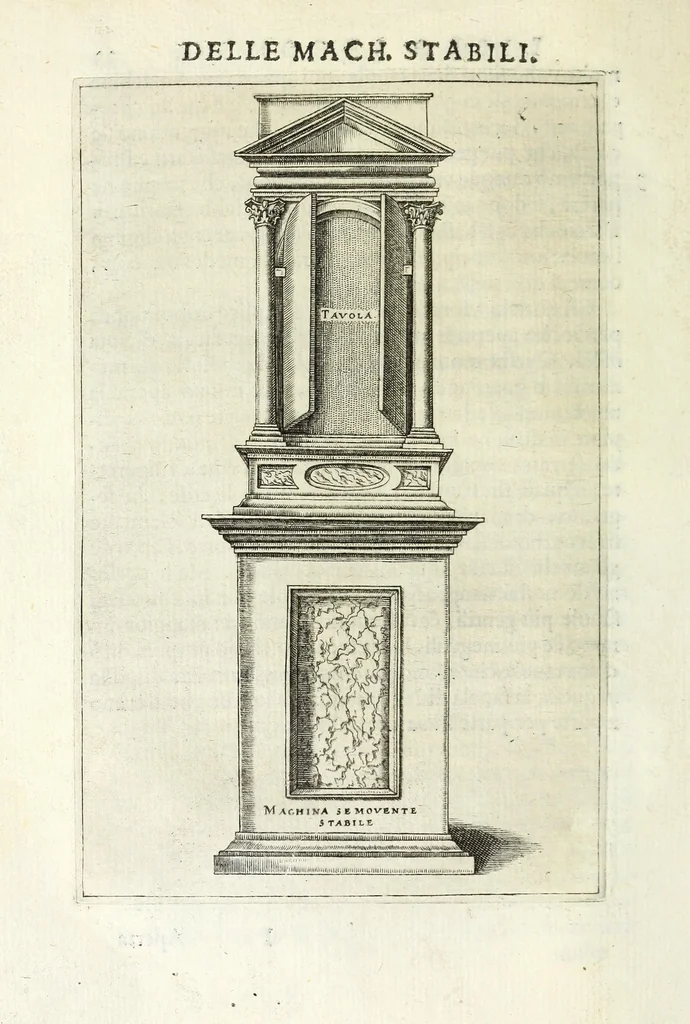 An illustration from De gli avtomati, ouero, Machine se moventi, libri duo, 1589, leaf 70