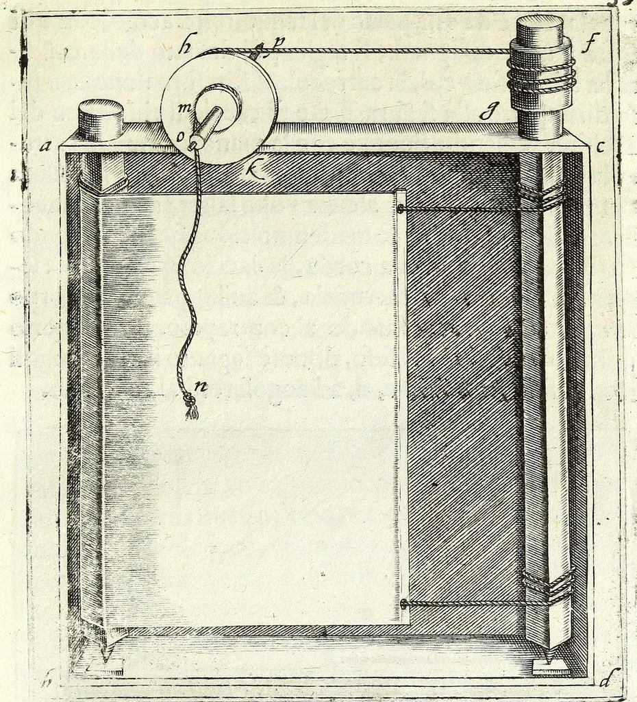 An illustration from De gli avtomati, ouero, Machine se moventi, libri duo, 1589, leaf 81