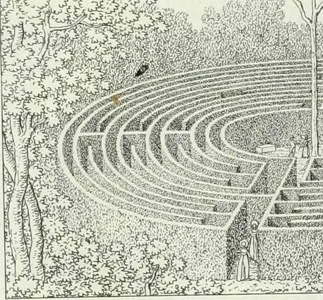An illustration from Degli edificj antichi e moderni di Roma; vedute in contorno, 1817, leaf 52