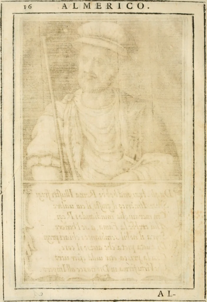 An illustration from De gli eroi della serenissima casa d'Este, ch'ebbero il dominio in Ferrara, memorie di Francesco Berni, al serenissimo signor dvca Francesco d'Este .., 1640, leaf 27
