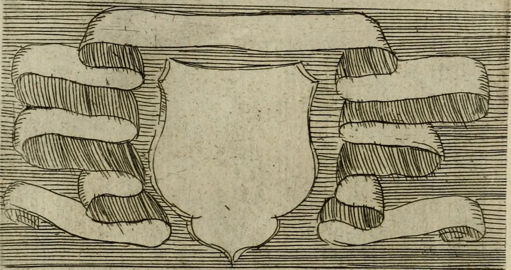 An illustration from De gli habiti delle religioni con le armi e breue descrittion loro, libro primo[-terza], 1626, leaf 111
