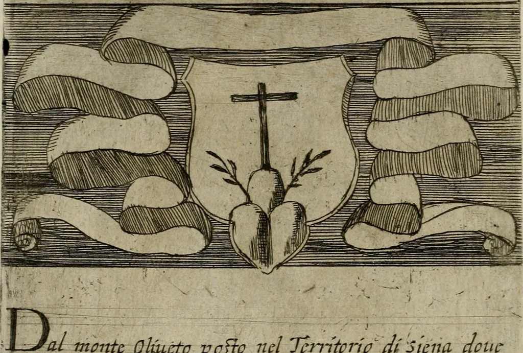 An illustration from De gli habiti delle religioni con le armi e breue descrittion loro, libro primo[-terza], 1626, leaf 119
