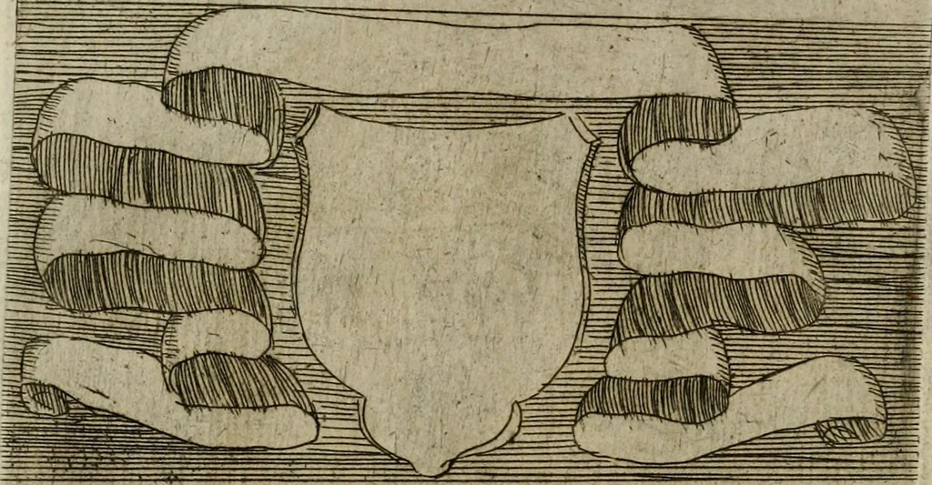 An illustration from De gli habiti delle religioni con le armi e breue descrittion loro, libro primo[-terza], 1626, leaf 131
