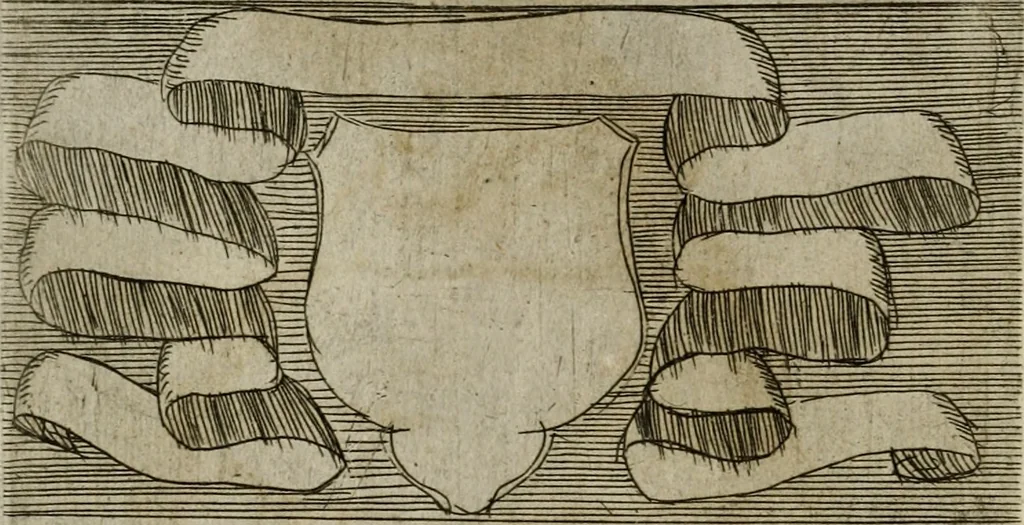 An illustration from De gli habiti delle religioni con le armi e breue descrittion loro, libro primo[-terza], 1626, leaf 161