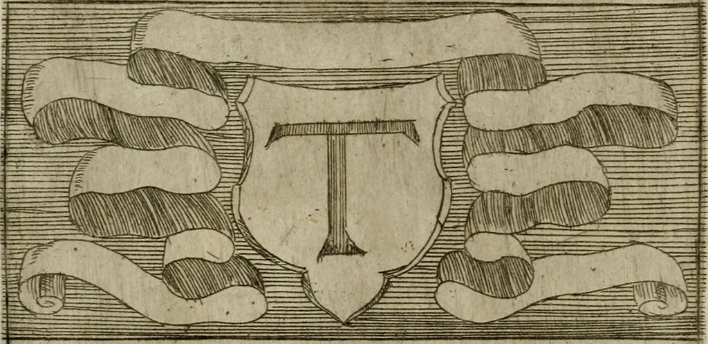 An illustration from De gli habiti delle religioni con le armi e breue descrittion loro, libro primo[-terza], 1626, leaf 21