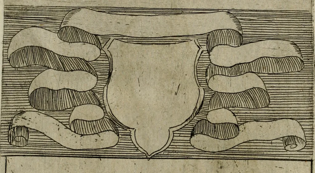 An illustration from De gli habiti delle religioni con le armi e breue descrittion loro, libro primo[-terza], 1626, leaf 37