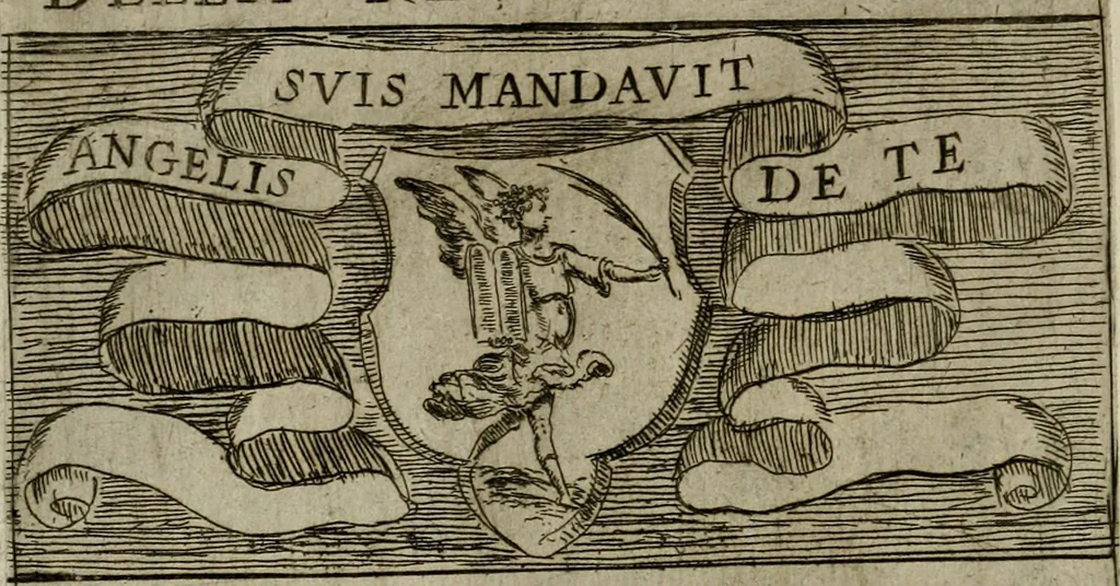 An illustration from De gli habiti delle religioni con le armi e breue descrittion loro, libro primo[-terza], 1626, leaf 63