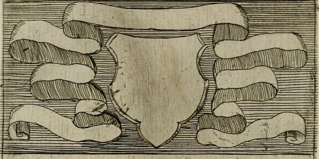 An illustration from De gli habiti delle religioni con le armi e breue descrittion loro, libro primo[-terza], 1626, leaf 65