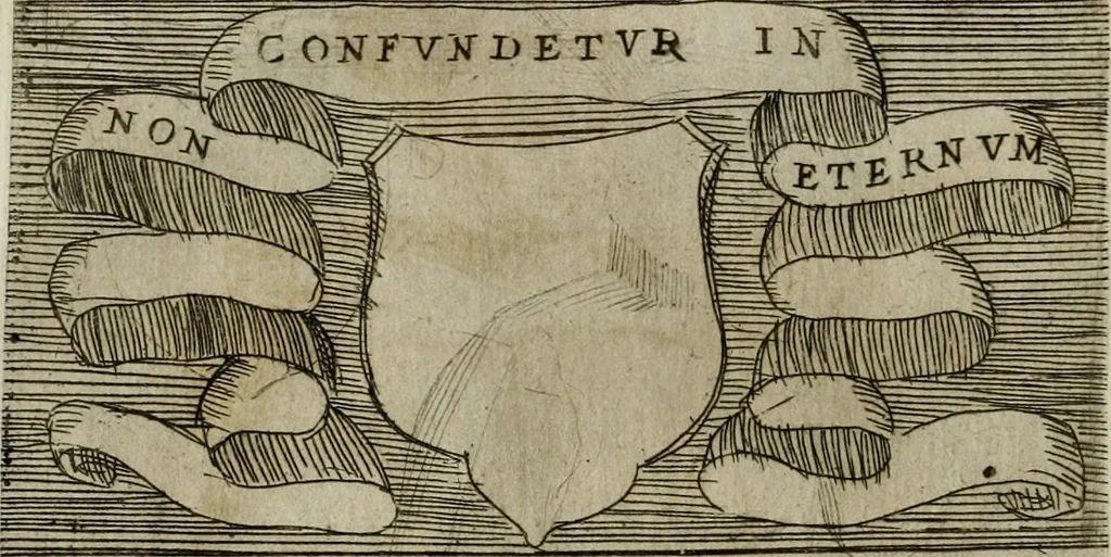 An illustration from De gli habiti delle religioni con le armi e breue descrittion loro, libro primo[-terza], 1626, leaf 81
