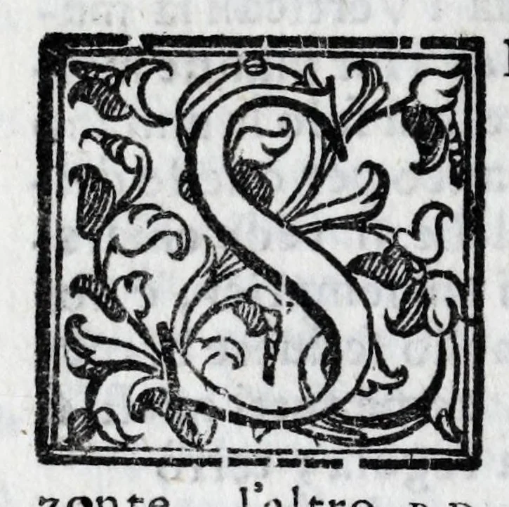 An illustration from De gli horologi solari nelle superficie piane, 1614, leaf 16
