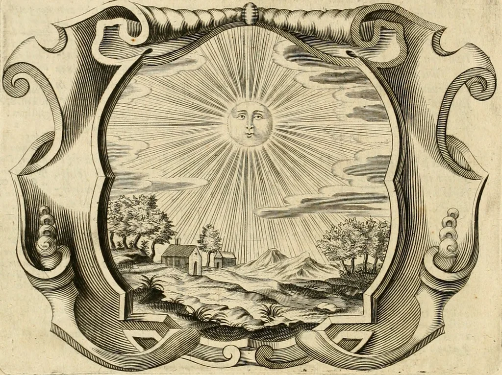 An illustration from De goddelycke voorsienigheydt uytgebeeldt in Joseph onder-coninck van Egypten : verciert met sinne-beelden ende sede-leeringen, 1710, leaf 15