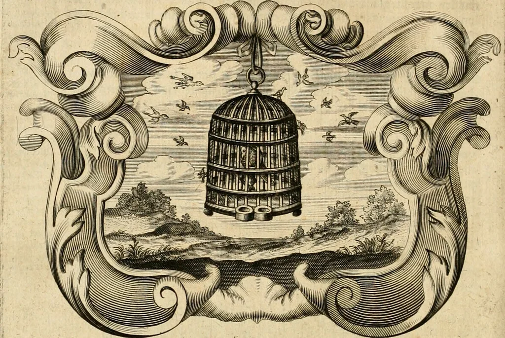 An illustration from De goddelycke voorsienigheydt uytgebeeldt in Joseph onder-coninck van Egypten : verciert met sinne-beelden ende sede-leeringen, 1710, leaf 153